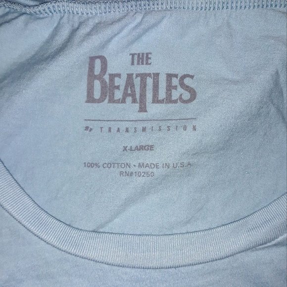 Beatles T-Shirt Let It Be rock cotton Cut-Off made in USA T-Shirt M NWT - Picture 2 of 3